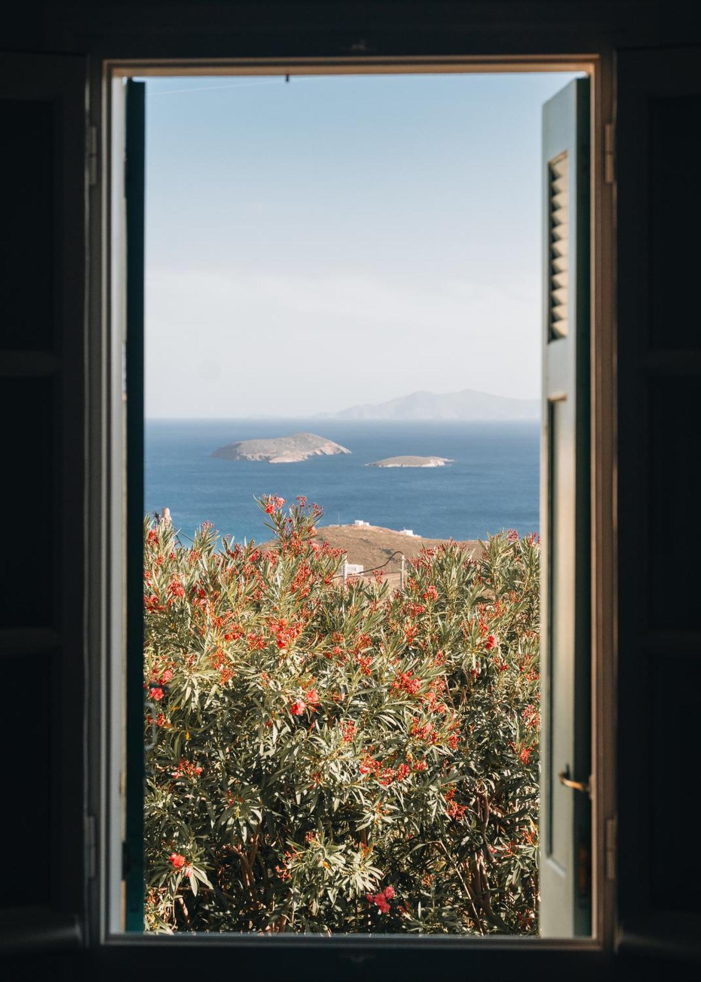 Villa Il Paradiso Andros Gavrio Eksteriør billede
