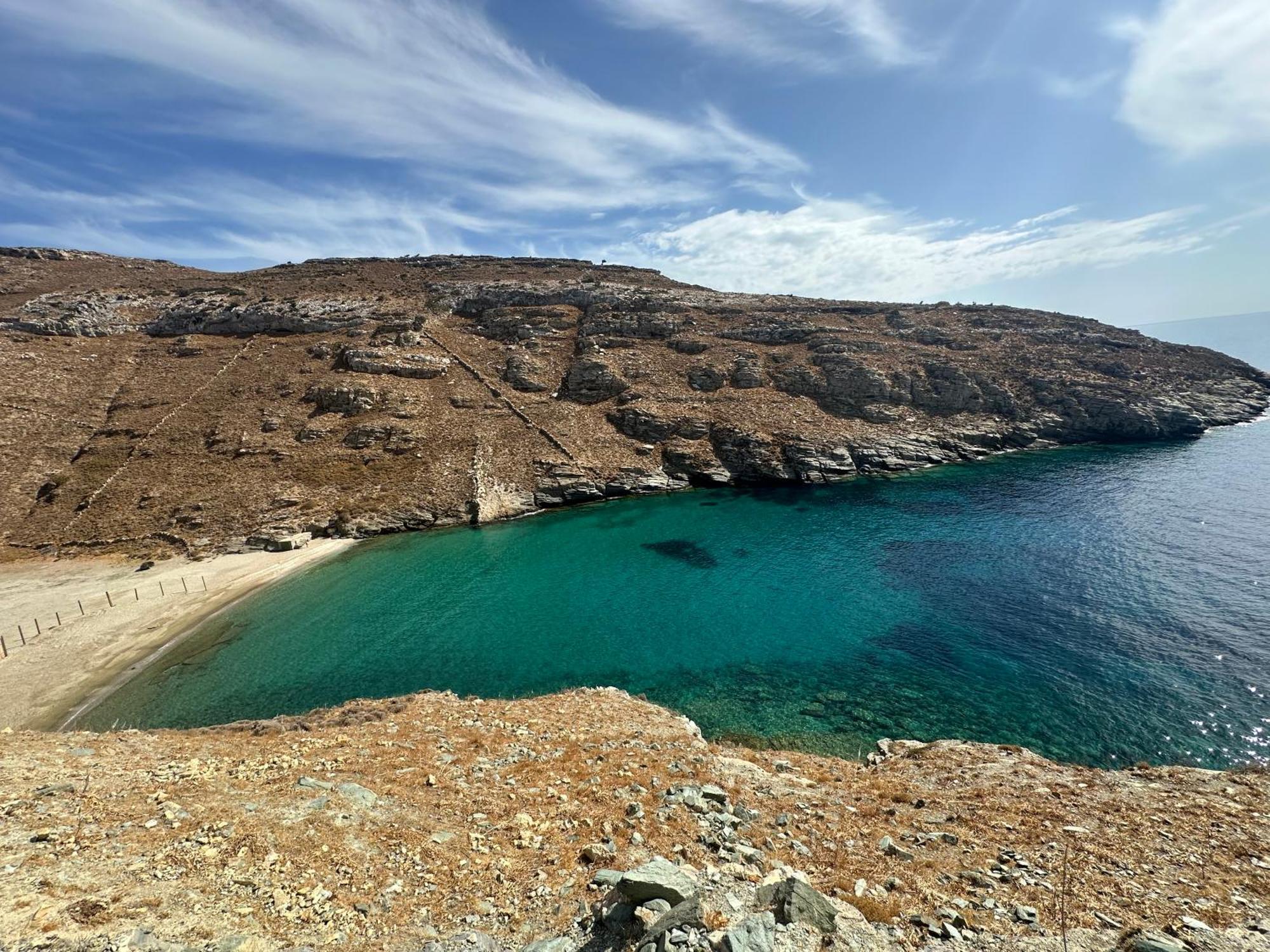 Villa Il Paradiso Andros Gavrio Eksteriør billede