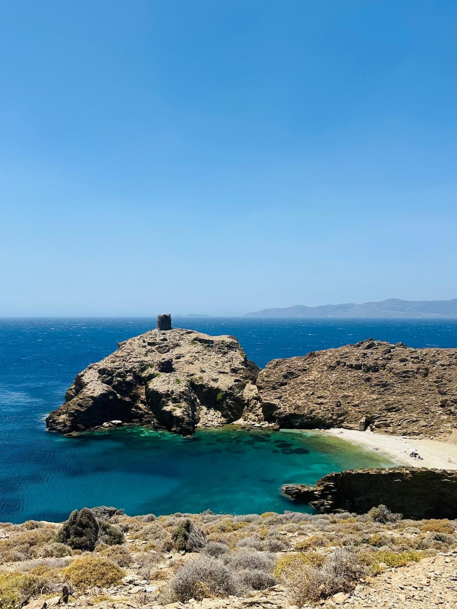 Villa Il Paradiso Andros Gavrio Eksteriør billede